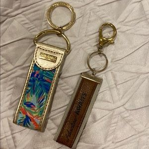 🎃 FINAL PRICE! 2 Keychains Lilly Pulitzer